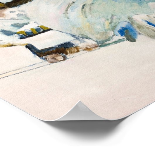 Murnau met Locomotief | Kandinsky Poster (Hoek)