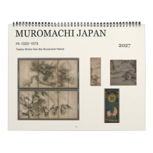 Muromachi Japan ca. 1333–1573 Twaalf Kunstwerken 2 Kalender