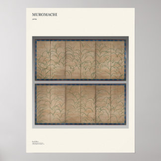 Muromachi Japan Kunstposter Poster
