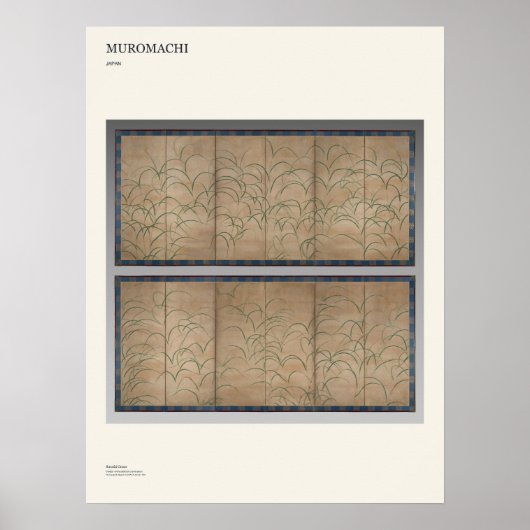 Muromachi Japan Kunstposter Poster (Voorkant)
