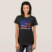 Murph 2021 Memorial Day Workout Patriotic WOD T-shirt (Voorkant volledig)
