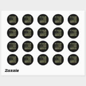 Murph 2021 Workout Challenge Amerikaans Memorial Ronde Sticker (Vel)