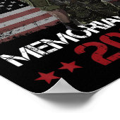 Murph 2022 Happy Memorial Day 4th of Juli Amerikaa Poster (Hoek)