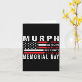Murph challenge Amerikaanse Memorial Day workout g Kaart (Gele Bloem)