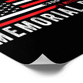 Murph challenge Amerikaanse Memorial Day workout g Poster (Hoek)