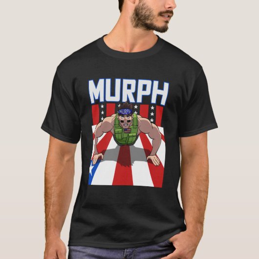 Murph Challenge Memorial Day Workout WOD 2020 T-shirt (Voorkant)