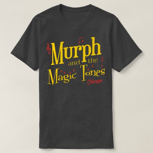 Murph en de Magic Tones van de Blues Brothers T-shirt (Design voorkant)