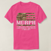 Murph Memorial Day Workout T-shirt (Design voorkant)