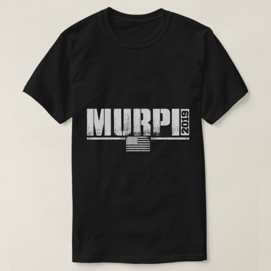 Murph Workout Veteran Memorial Day Military T Shir T-shirt (Design voorkant)