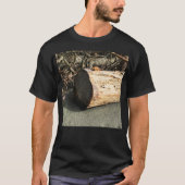 Murphy achter de grote boomstam t-shirt (Voorkant)