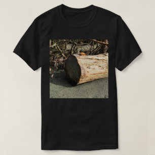 Murphy achter de grote log t-shirt