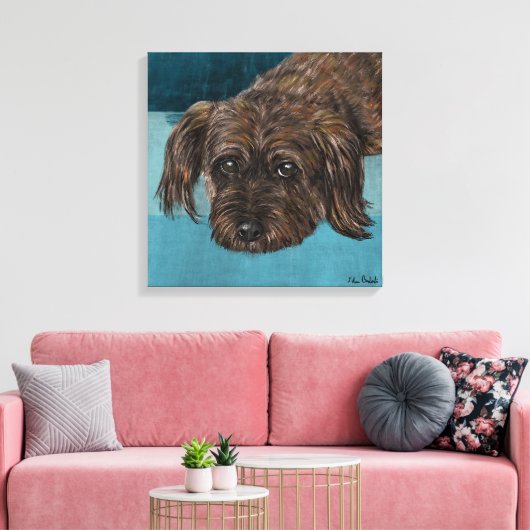 murphy canvas afdruk (Insitu (Woonkamer))