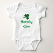 Murphy Clan Shamrock Bodysuit (Voorkant)