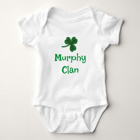 Murphy Clan Shamrock Bodysuit (Voorkant)