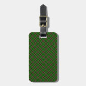 Murphy Clan Tartan Iers Ontwerp Print Bagagelabel (Voorkant verticaal)