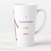 'Murphy' - Een Curmudgeon woont hier Latte Mok (Rechts)