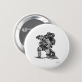 Murphy Elliott-Praying Soldier Ronde Button 5,7 Cm (Voorkant /achterkant)