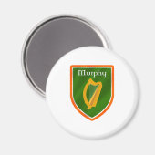 Murphy familie crest - wapen magneet (Voorkant / Achterkant)