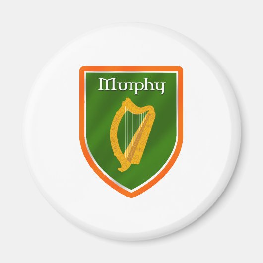 Murphy familie crest - wapen magneet (Voorkant)