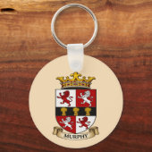 Murphy Familie Wapenschild Sleutelhanger (Achterkant)