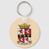 Murphy Familie Wapenschild Sleutelhanger (Achterkant)