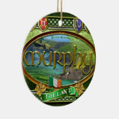 Murphy Family Banner Keramisch Ornament (Rechts)