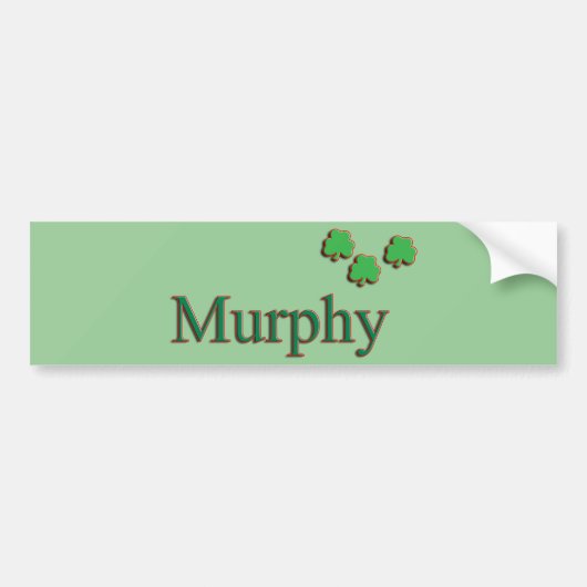 Murphy Family Bumpersticker (Voorkant)