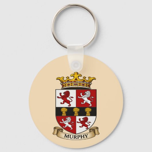 Murphy Family Coat of Arms Keychain (Voorkant)