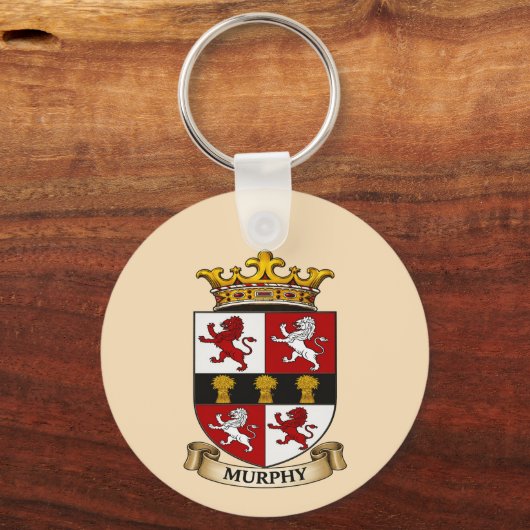 Murphy Family Coat of Arms Keychain (Achterkant)