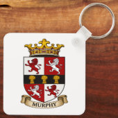 Murphy Family Coat of Arms Keychain (Achterkant)