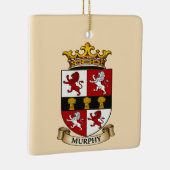 Murphy Family Coat of Arms Ornament (Rechts)