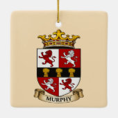 Murphy Family Coat of Arms Ornament (Achterkant)
