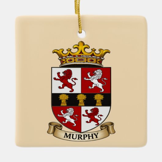Murphy Family Coat of Arms Ornament (Voorkant)