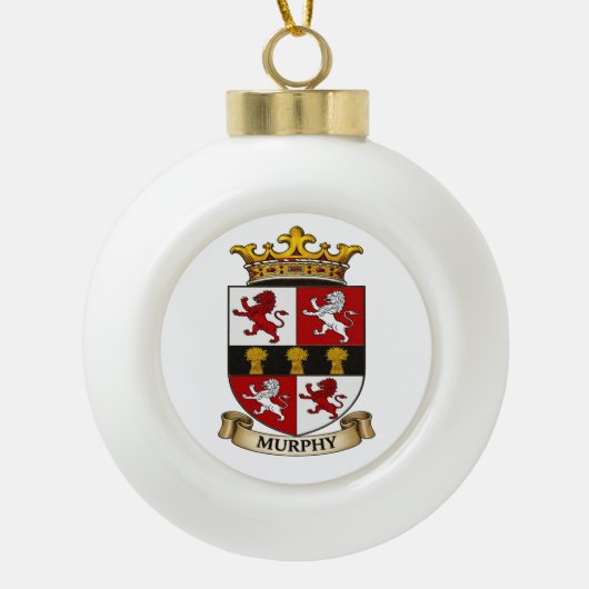 Murphy Family Coat of Arms Ornament (Voorkant)