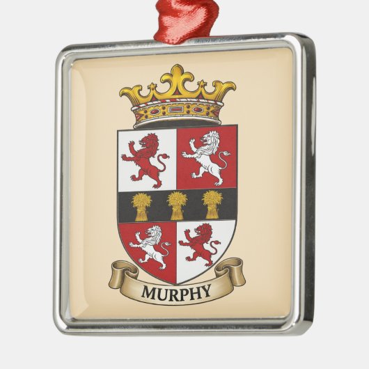 Murphy Family Coat of Arms Ornament (Links)