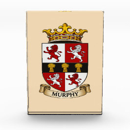 Murphy Family Coat of Arms Photo Block  Fotoblokken