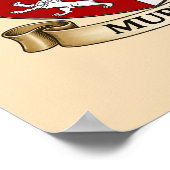 Murphy Family Coat of Arms Poster (Hoek)