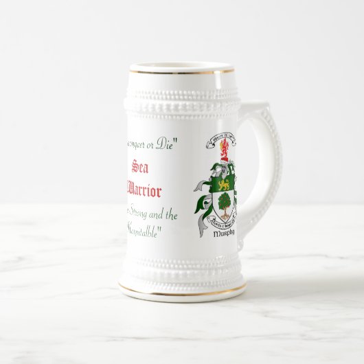 Murphy Family Crest Bierpul (Voorkant rechts)