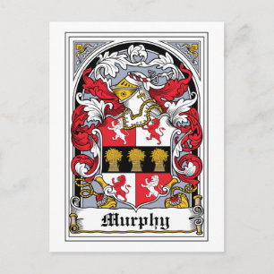 Murphy Family Crest Briefkaart
