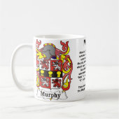 Murphy Family Crest op een mok (Links)
