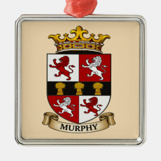 Murphy Family Wapen Ornamente Metalen Ornament