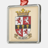 Murphy Family Wapen Ornamente Metalen Ornament (Links)