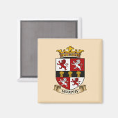Murphy Family Wapenschild Magneet (Voorkant / Achterkant)