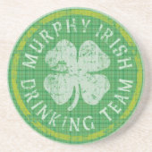 Murphy Irish Drink Team Onderzetter (Voorkant)