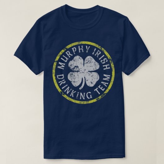 Murphy Irish Drink Team T-shirt (Design voorkant)