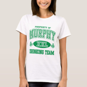 Murphy Irish Drink Team T-shirt