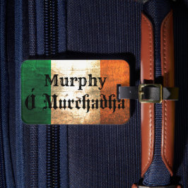 Murphy Irish Flag Bagagelabel