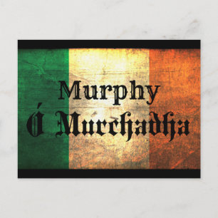 Murphy Irish Flag Briefkaart