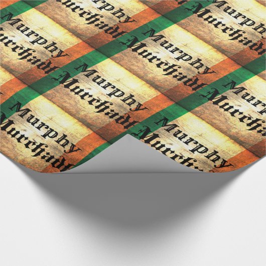 Murphy Irish Flag Cadeaupapier (Hoek)