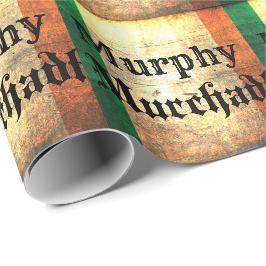 Murphy Irish Flag Cadeaupapier (Rol Hoek)